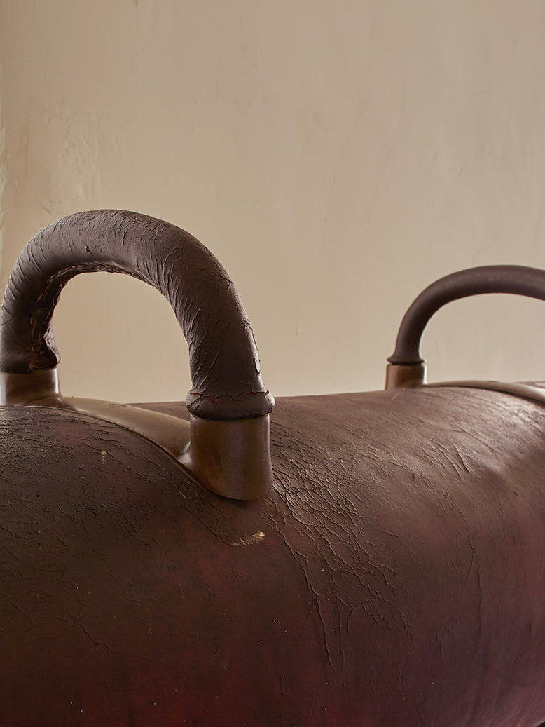 ANTIQUE GYMNASTICS POMMEL HORSE