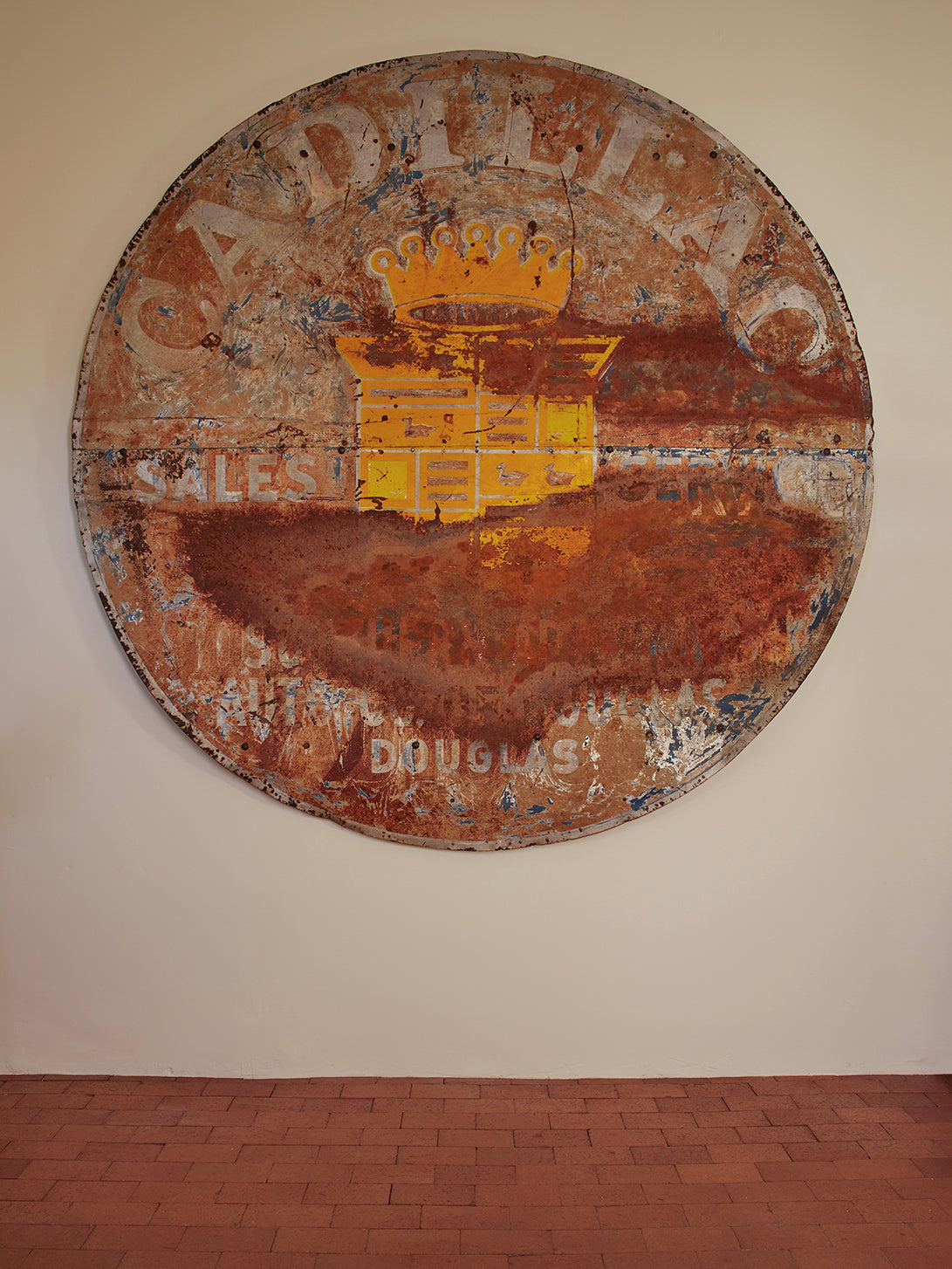 ANTIQUE CADILLAC SIGN