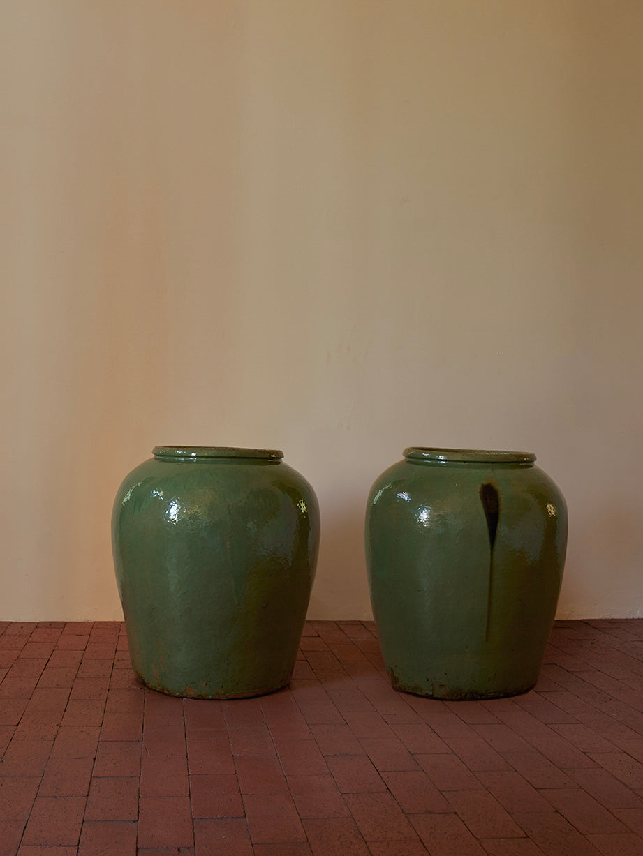 CELADON RAIN JARS