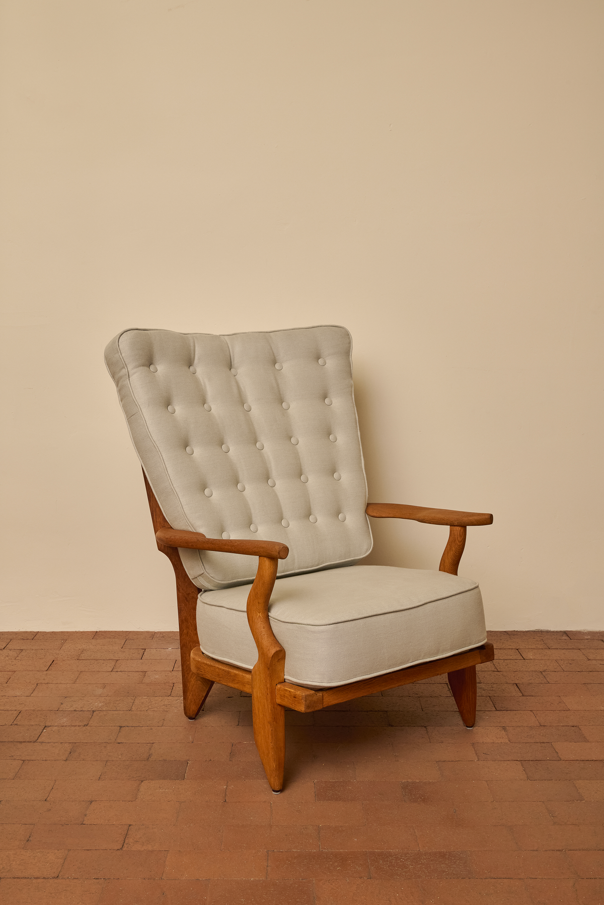 GUILLERME ET CHAMBRON GRAND REPOSE ARMCHAIRS