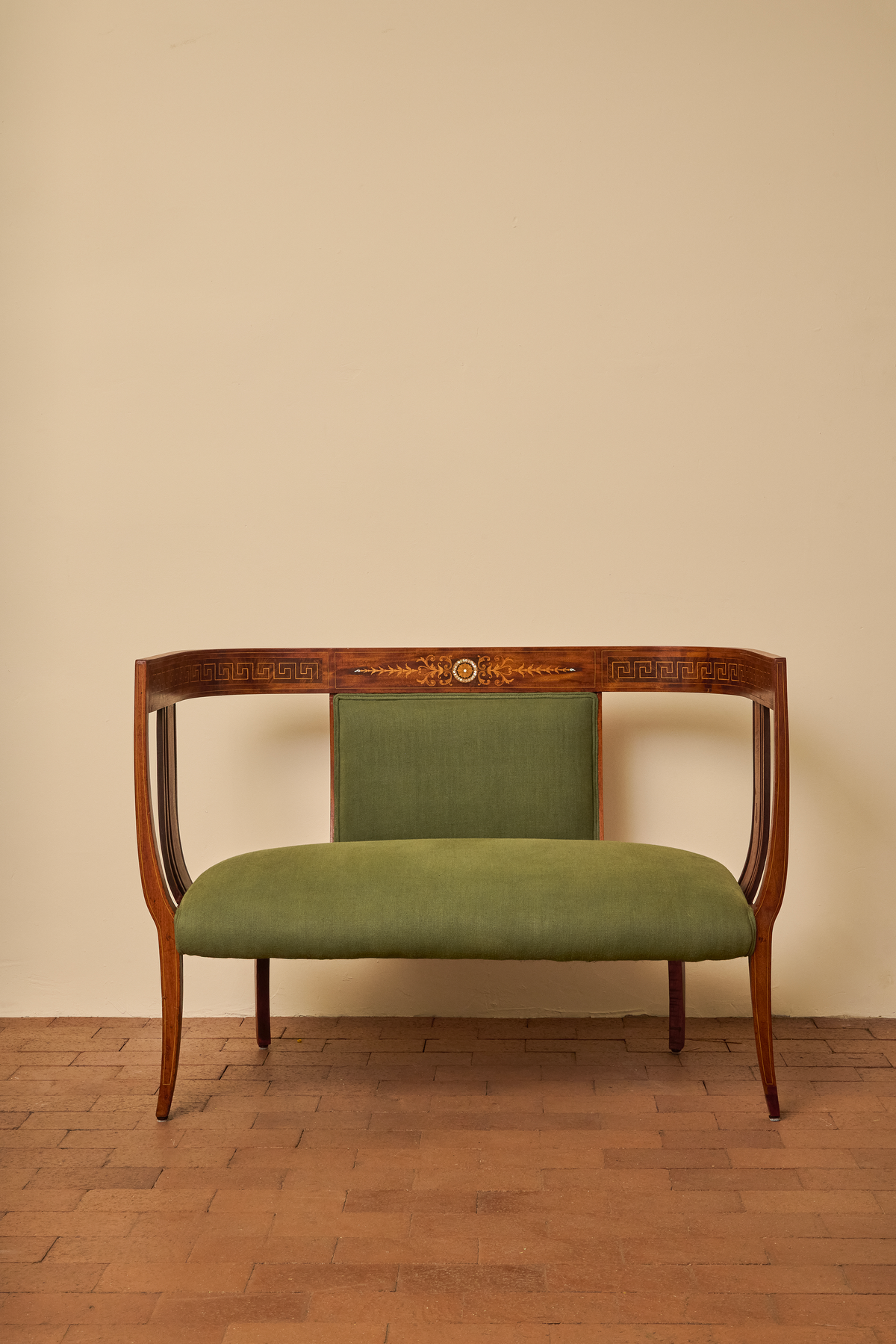 MARQUETRY SALON BENCH
