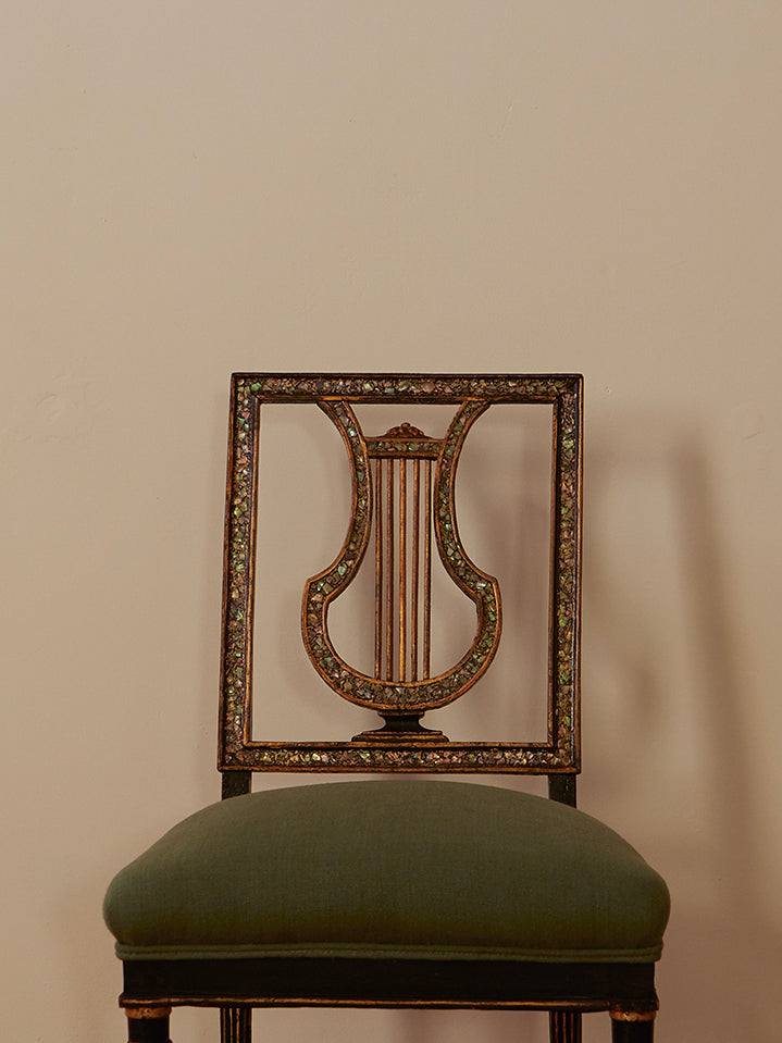 LYRE-BACK CHAIR