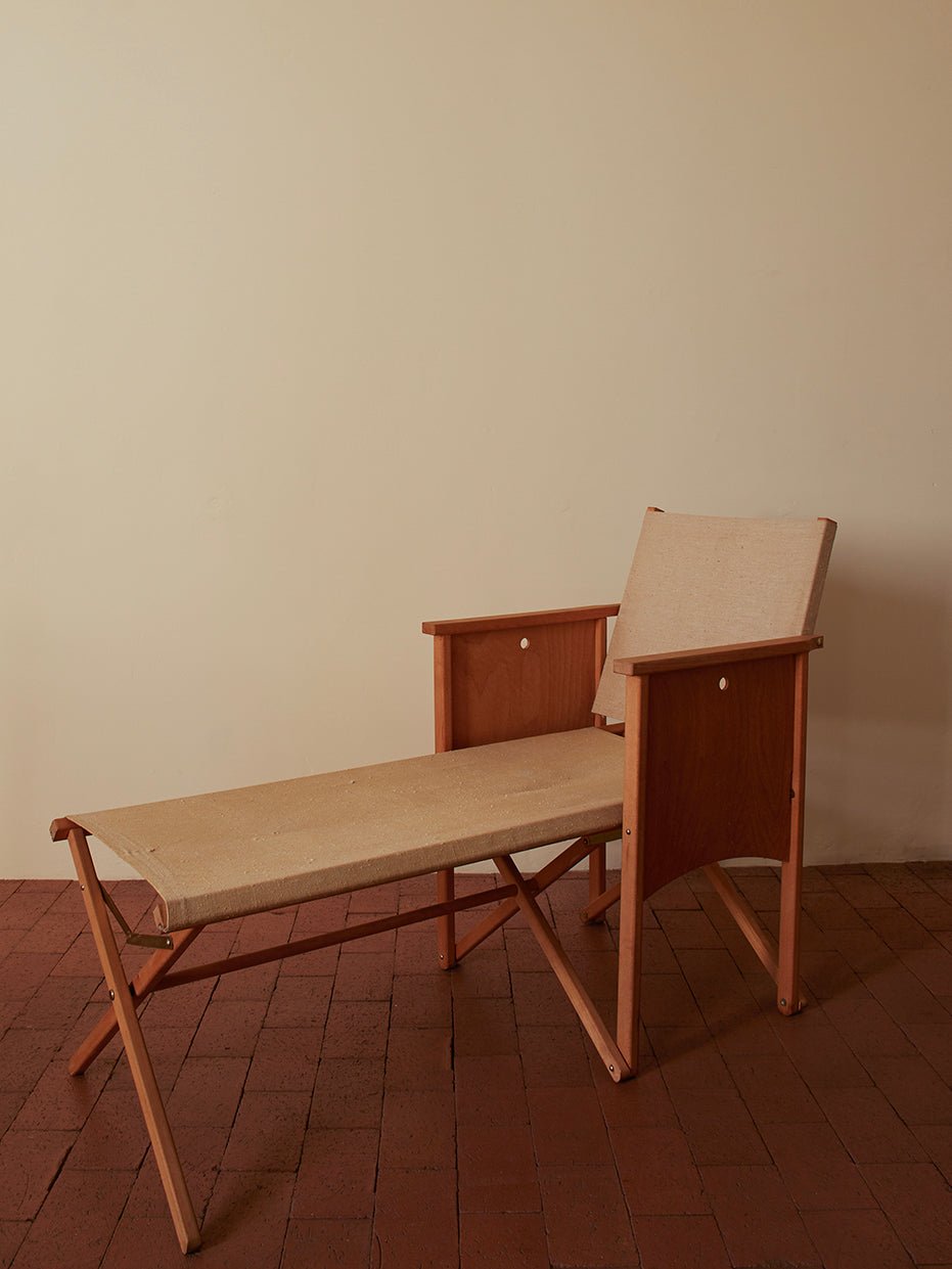 WORKING HALF-SCALE PROTOTYPE SUNBED