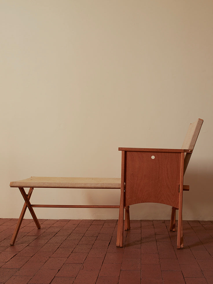WORKING HALF-SCALE PROTOTYPE SUNBED